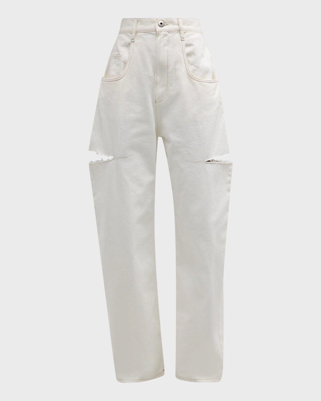 SOLD OUT Maison Margiela Cut-out High Rise Straight Leg SOLD OUT Maison Margiela Cut-out High Rise Straight Leg