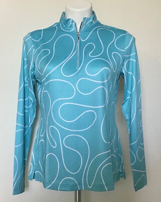 NWT Jamie Sadock L Top Simplicite Women Golf Long Sleeve Shirt Beautiful
