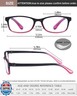 EYEURL 2 Pack Reading Glasses Blue Light Blocking Readers for Women-TR90 Lightweight Computer Reading Glasses Stylish Rectangular Frames Eyeglasses+2.75