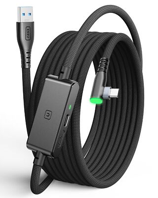 INIU Oculus Link Cable with Charging 16ft for Meta Quest 3 Quest 2/Pro Pico 4...