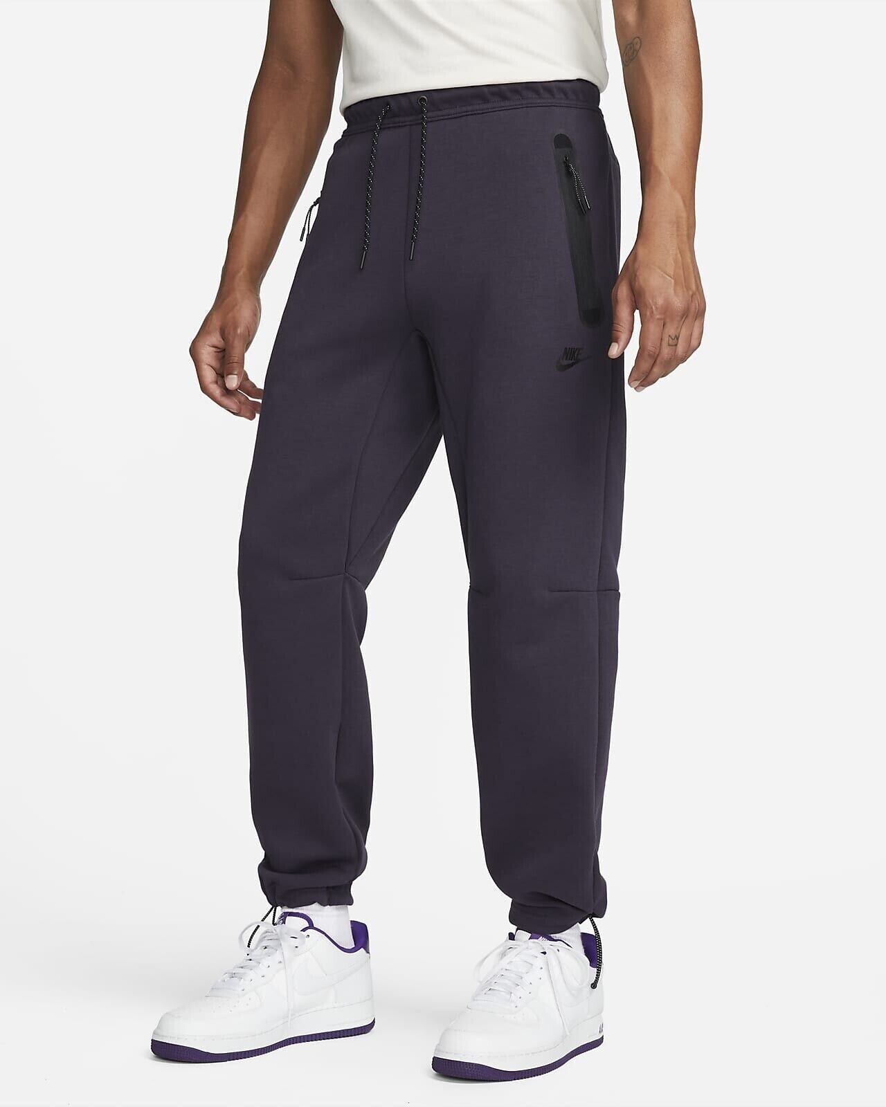 Nike Sportswear Tech Fleece Purple Pants Size XS DQ4312-540