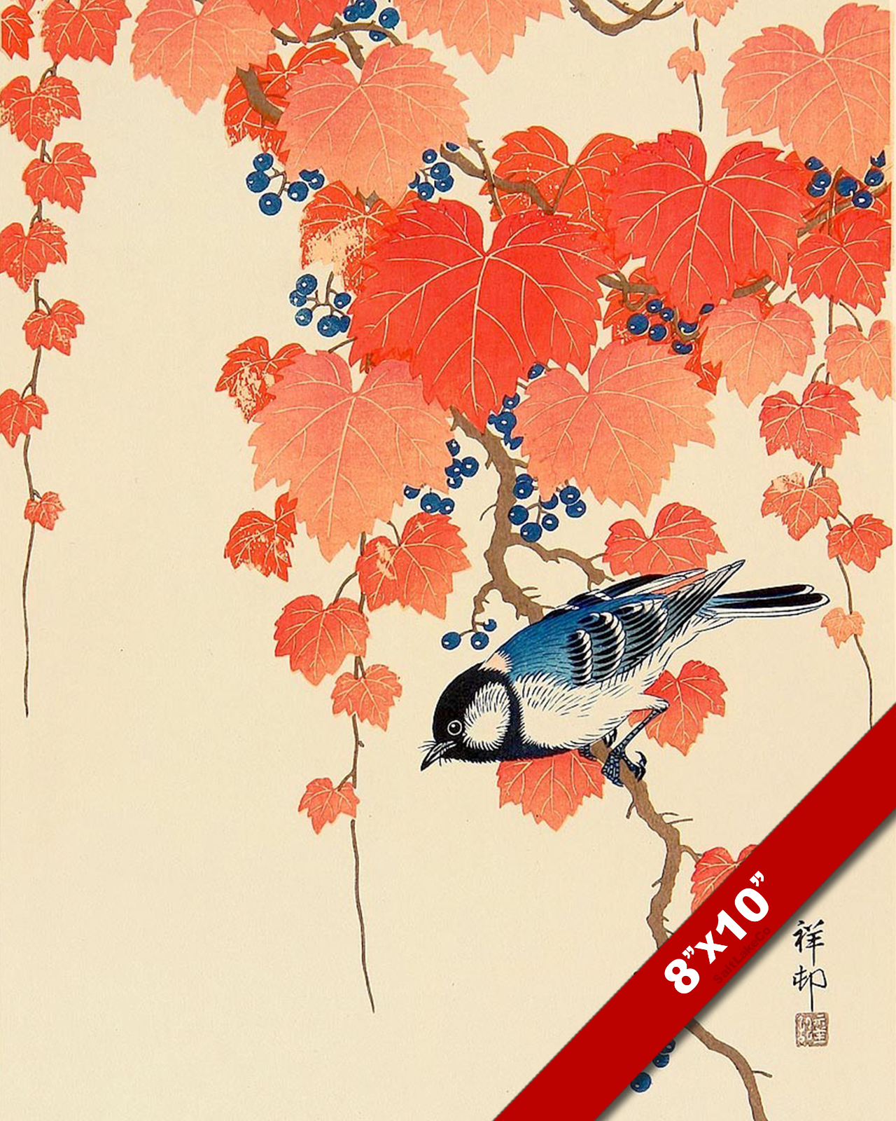 版画『化鳥を飼う女／Ominous Bird』不可思議 インテリア