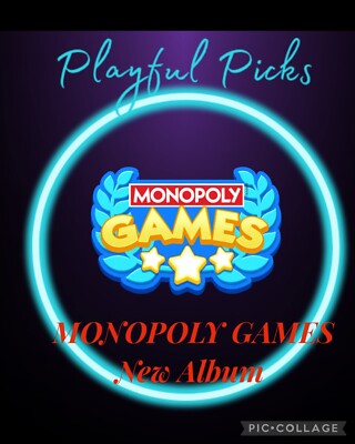 For Monopoly Go Stickers 4 & 5 Stars Monopoly Games Album (Fastest Delivery)