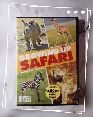 Animal Planet - Growing Up Safari (DVD, 2008) 
