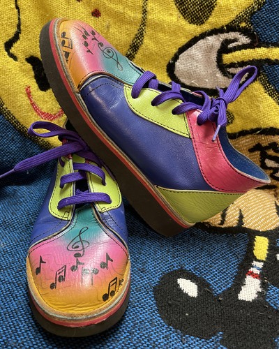 靴 OLD Parachoc rubber sole leather shoes Vtg.orthopedic