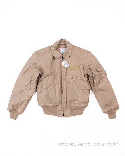 DEADSTOCK CWU-45/P COLD WEATHER FLYER'S JACKET DESERT TAN