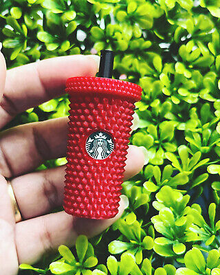 Studded Tumbler Keychain, With Storage. NEW COLORS!!! Starbucks Inspired