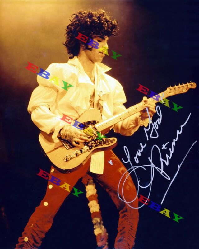 Prince Autographed Signed 8x10 Photo Reprint