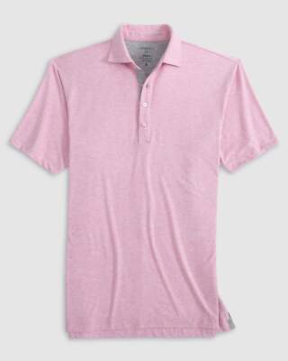 johnnie-O Linxter Cotton Blend Performance Polo Bahama Mama Size XL