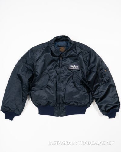 NEW OLD STOCK 90'S ALPHA INDUSTRIES CWU-45/P FLYERS JACKET NEW OLD STOCK 90'S ALPHA INDUSTRIES CWU-45/P FLYERS JACKET