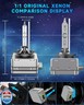 SENROBO Fit for Chevrolet 2014-2017 Chevy Camaro Impala Corvette SS D3S HID Xenon Headlight Bulbs, 350% Brightness, High Low Beam Light Bulb, 6000K Cool White, Plug and Play, Pack of 2