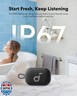 Soundcore Select 4 Go Bluetooth Shower Speaker by Anker, IP67 Waterproof/Dustproof, Ultra-Portable Speaker, Wireless, 20H Playtime, Floatable, Powerful Sound, Electronics for Outdoors/Home/Travel