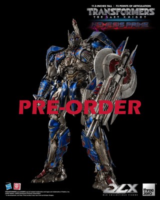 (Pre-Order) Threezero Transformers: The Last Knight DLX Nemesis Prime Figure