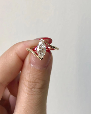 White Topaz Gemstone 925 Sterling Silver Ring Handmade Gift For Women C-653