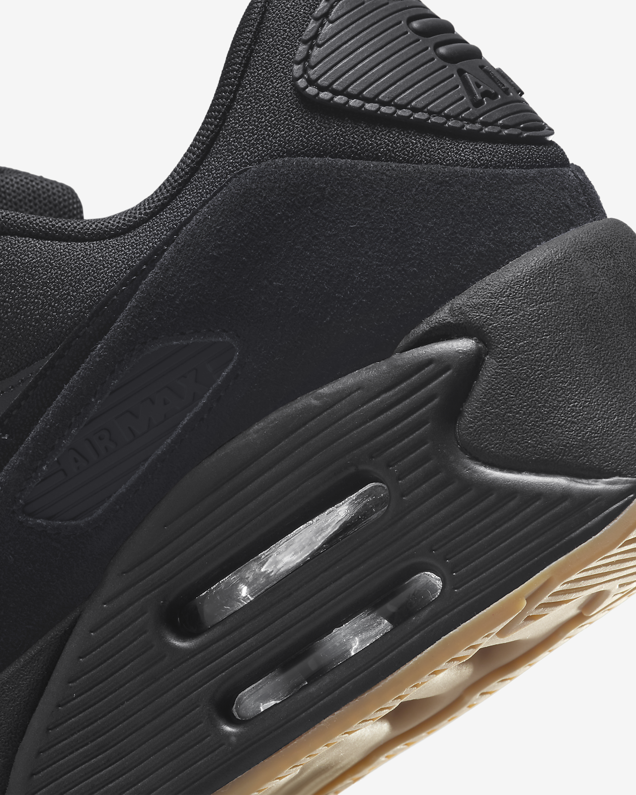 Pre-owned Nike Wmns Air Max 90 Lv8 "black/gum Medium Brown" Hj3847-010 Women [us 5-12]