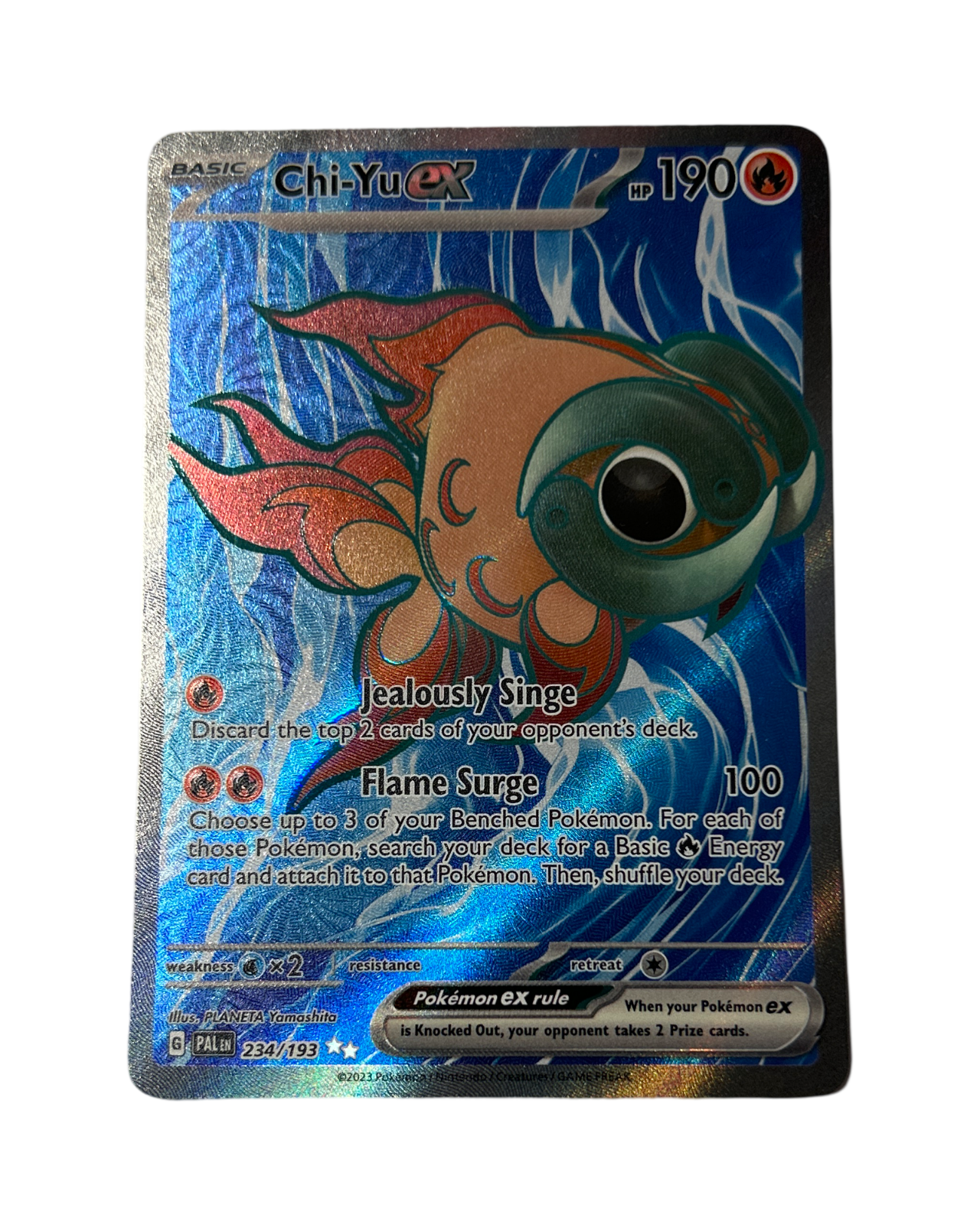 ◇Yuro 商品◇ Pokemon TCG Chi-Yu ex 234/193 Paldea Evolved MINT | eBay