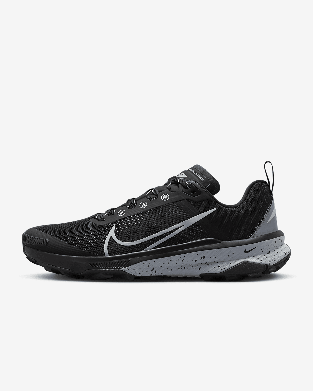 

NIKE Terra Kiger 9 DR2693-001 Черный / Отражающий серебристый / Холодный серый, Black / reflect silver / cool gray, Terra Kiger 9