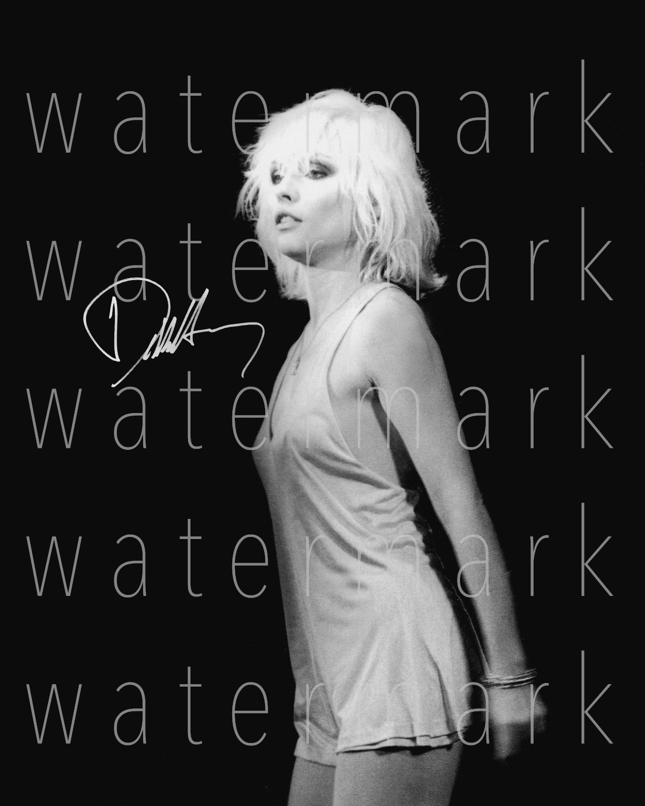 Debbie Harry デビー・ハリー直筆サインカードBlondie1of1 Debbie Harry デビー・ハリー直筆サインカードBlondie1of1