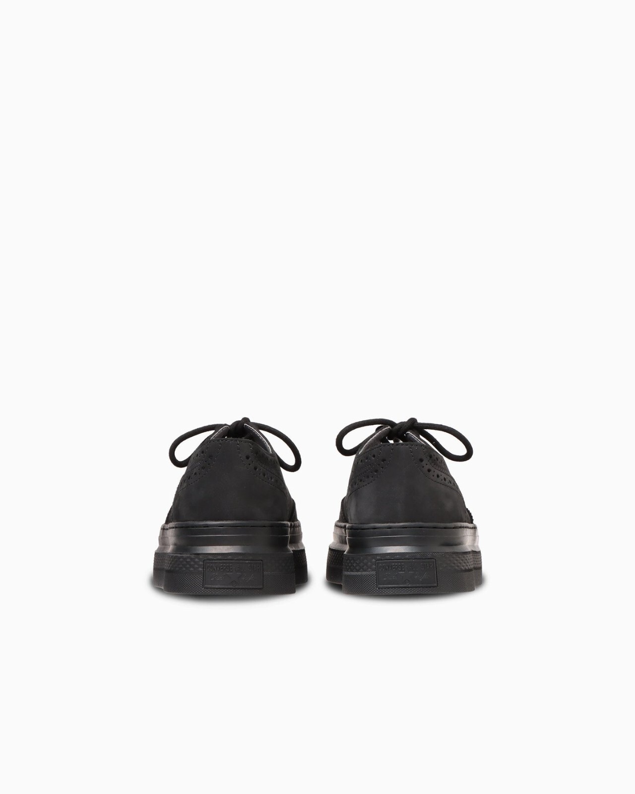 Pre-owned Converse All Star Coupe Bateau Ak Ox Black 38001840 Men's Size