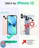 TUCCH Case Wallet for iPhone 13 (6.1