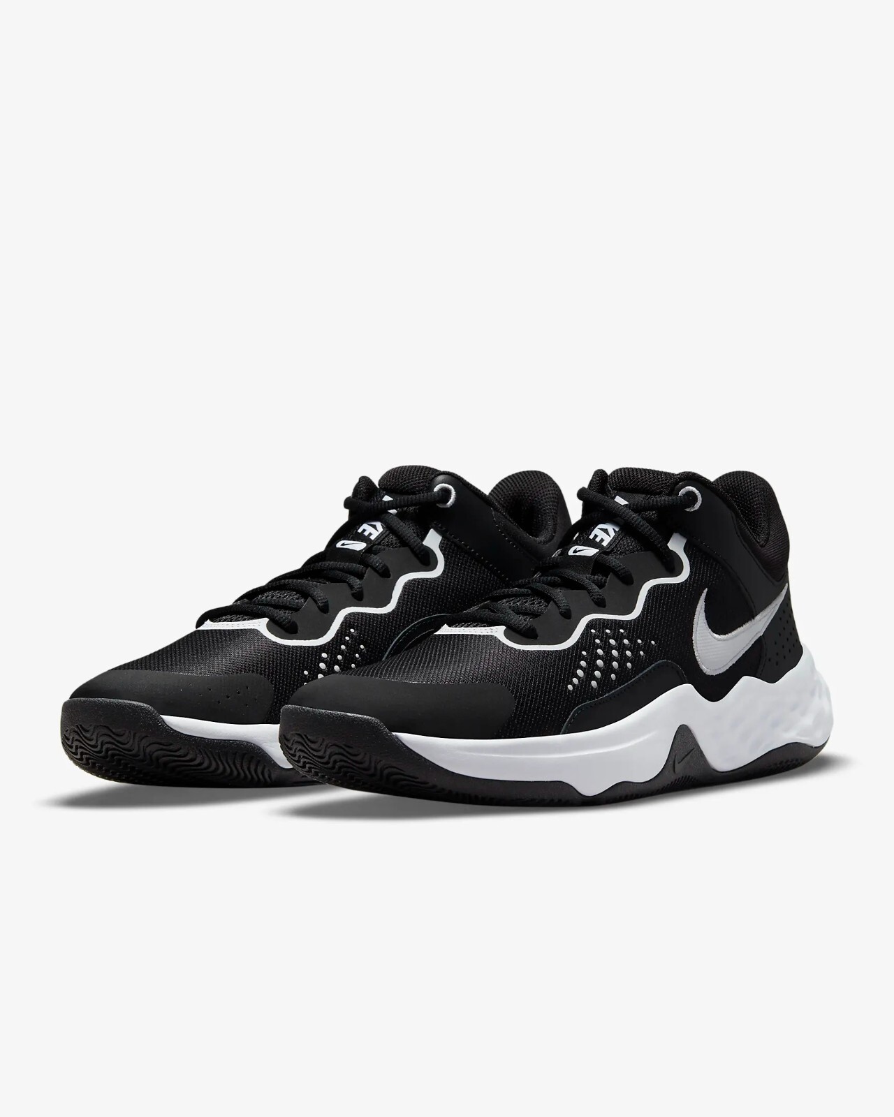 

Мужские баскетбольные кроссовки Nike FLY.BY MID 3, черные/белые DD9311-003, Black/white