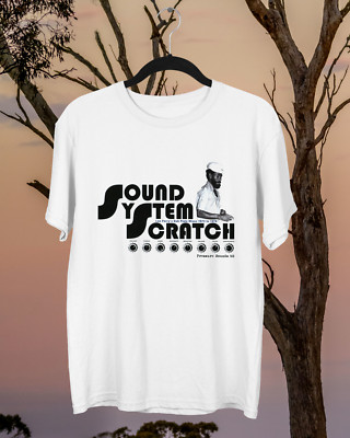 Lee Scratch Perry - Sound System Scratch White Unisex S-234XL T-Shirt NE491