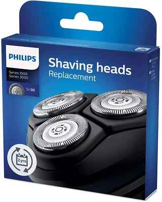 Philips  SH30 Genuine Replacement Shaver Shaving Heads for 3000 & 1000 Series US