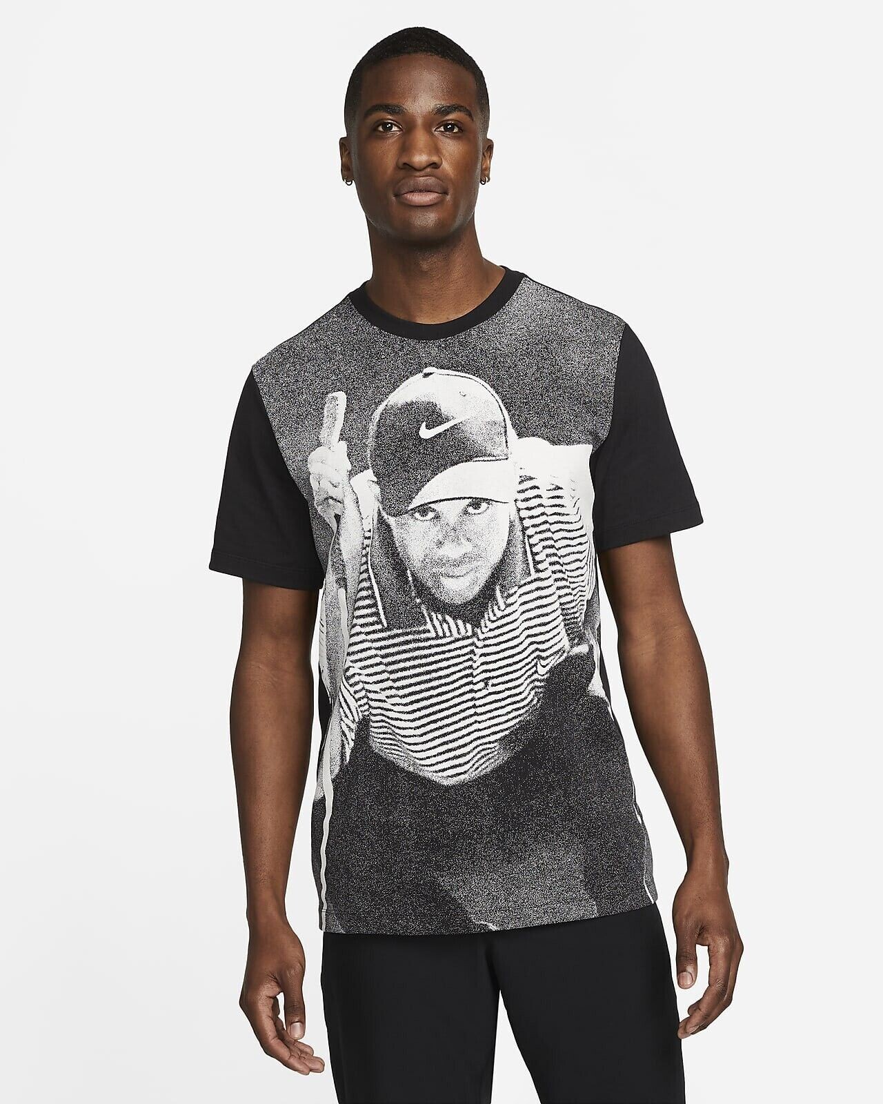 【NIKE GOLF×TIGER WOODS】 モックネックシャツ ブルー XL Tiger Woods Mock Neck Shirts | Where to Buy Nike Golf Online