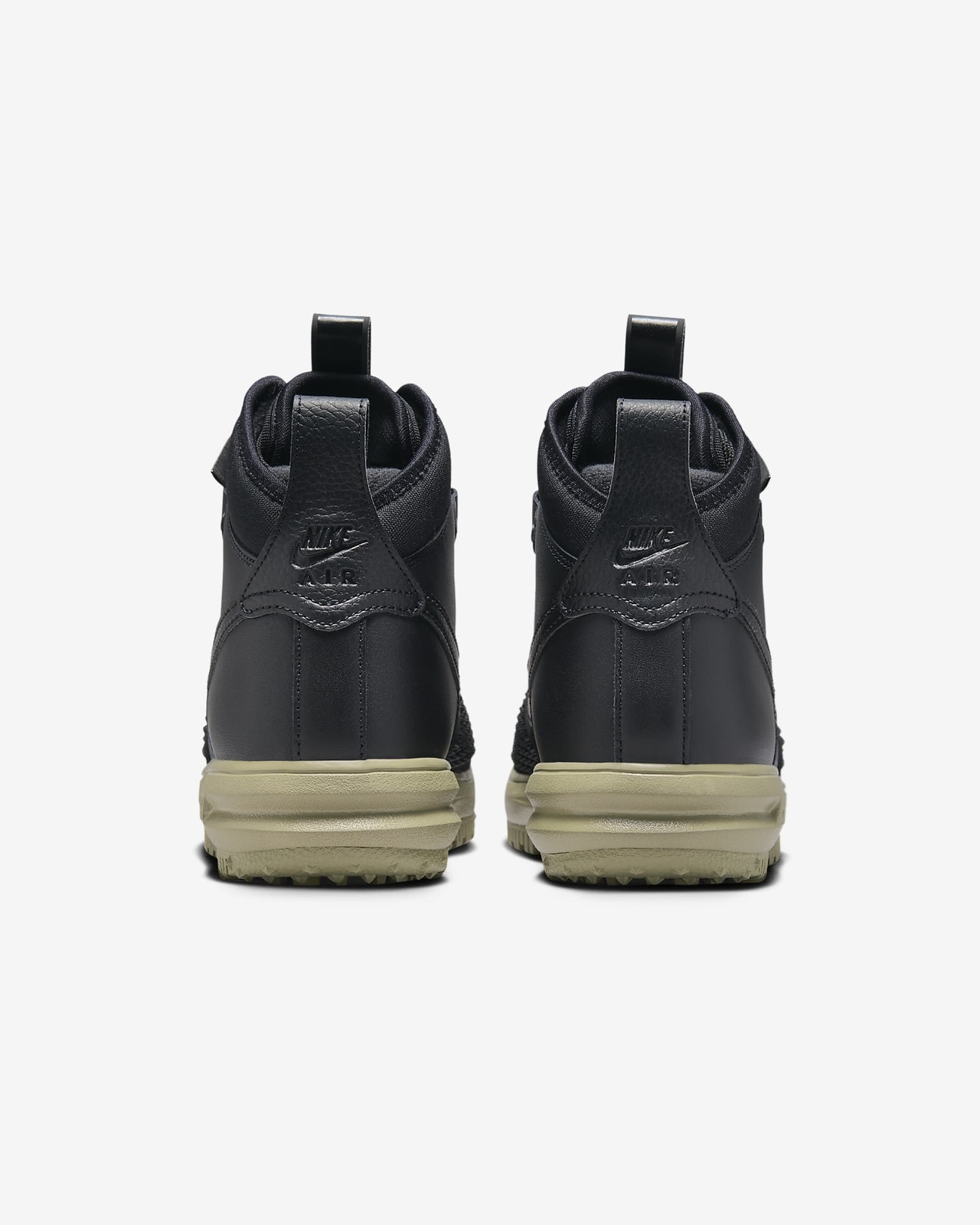 Pre-owned Nike Lunar Force 1 Duckboot Black Neutral Olive Dz5320-001