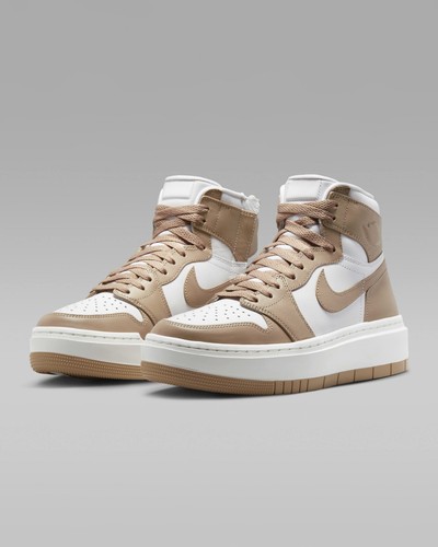 Pre-owned Jordan Air  1 Elavate High In White
