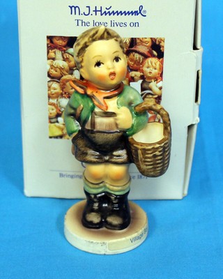 Hummel Figurine, 51/3/0 Village Boy, 4' H- $270 V Mint w/Box