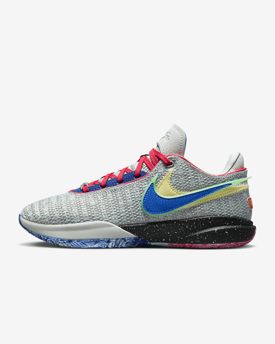 

Кроссовки NIKE LeBron XX EP DJ5422-002 Светло-серебристый/Оранжевый/Hyper Royal, Light silver / safety orange / hyper royal, Nike Hyperize