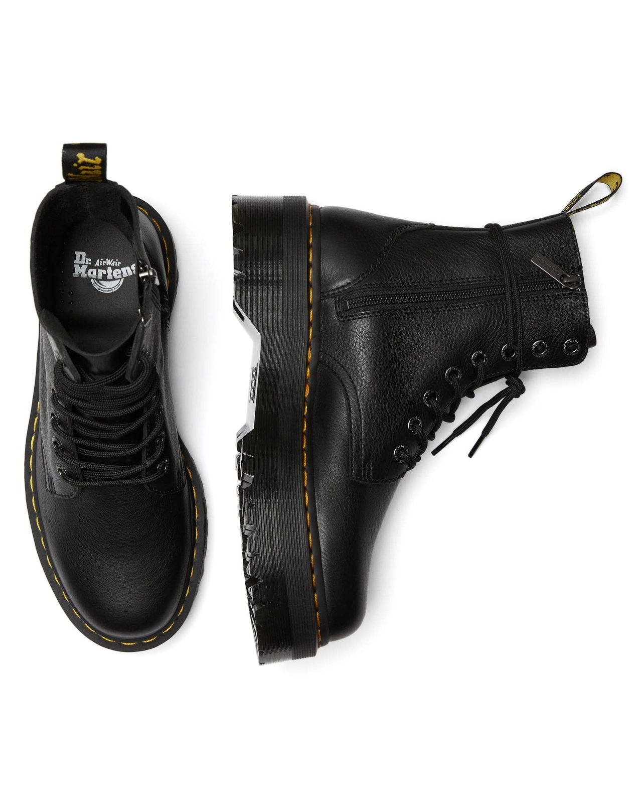 Pre-owned Dr. Martens Unisex-adult Bovver Boots Jadon Iii, Multi, 43 Eu In Multicolor