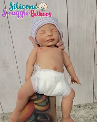 12'' Micro Preemie Full Body Silicone Baby Girl Doll ''Charlotte''