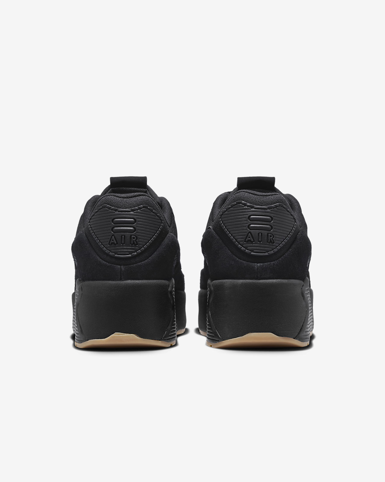 Pre-owned Nike Wmns Air Max 90 Lv8 "black/gum Medium Brown" Hj3847-010 Women [us 5-12]