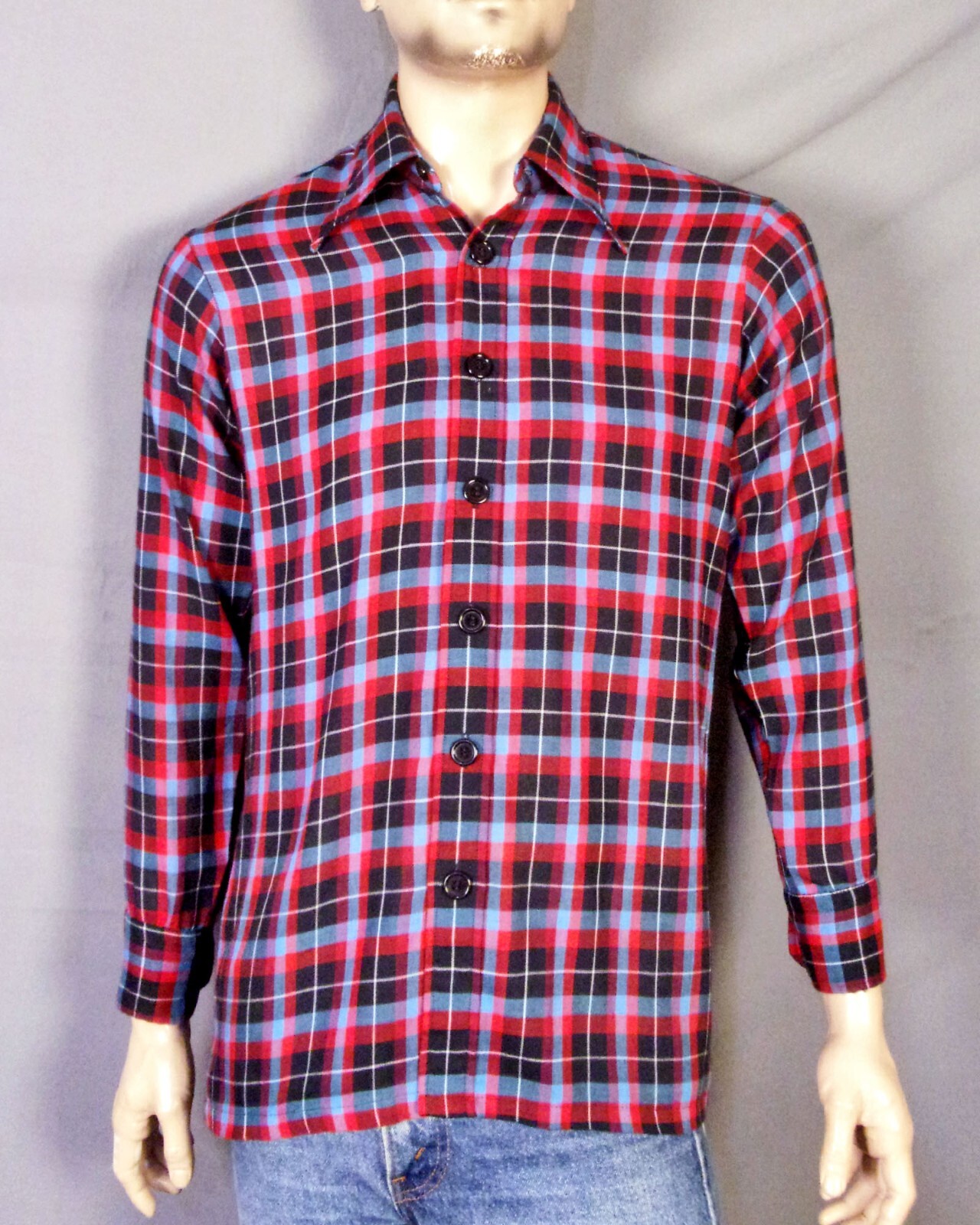 50s〜60s pilgrim flannel shirt マチあり　フランネル 50s〜60s pilgrim flannel shirt マチあり フランネル