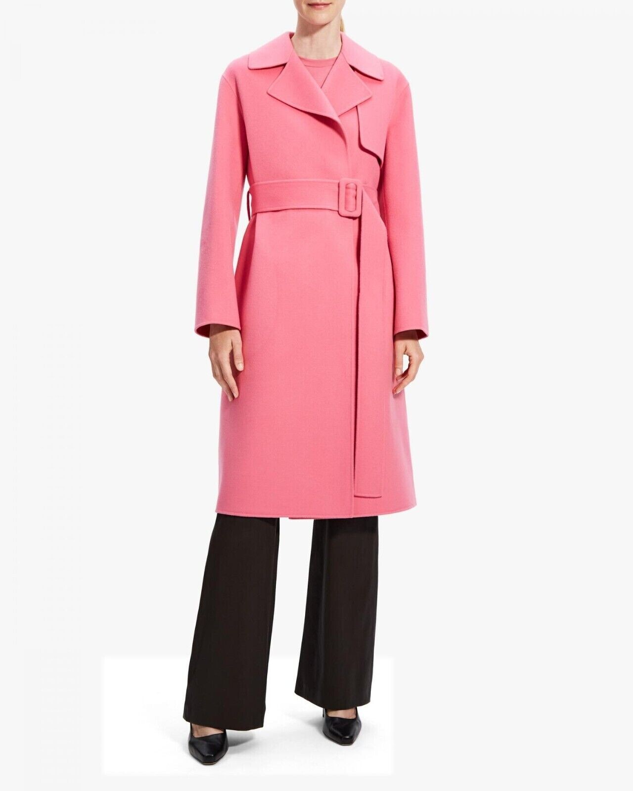 ジャケット・アウター FASHIRU /wool double face long coat Fashiru Wool Double-Faced Long Coat