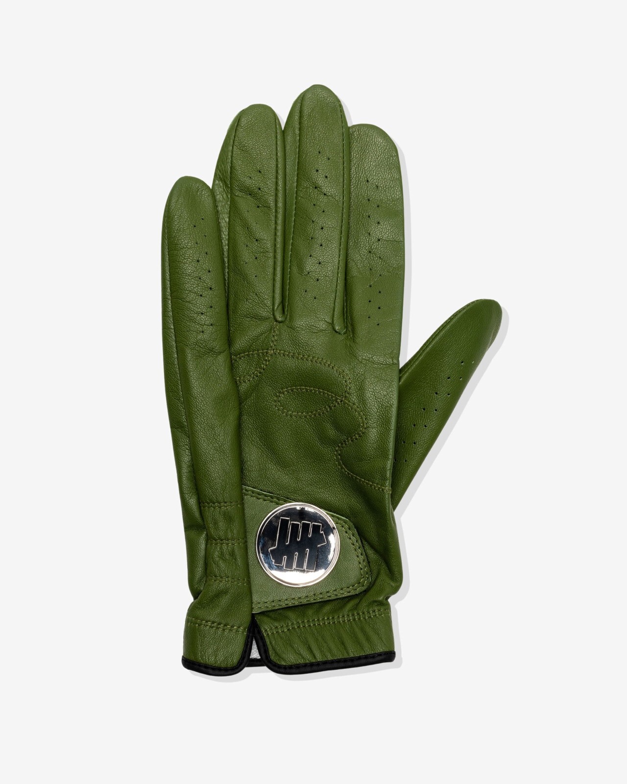 Malbon x Undefeated Golf Glove - Olive - Size Large - Left
