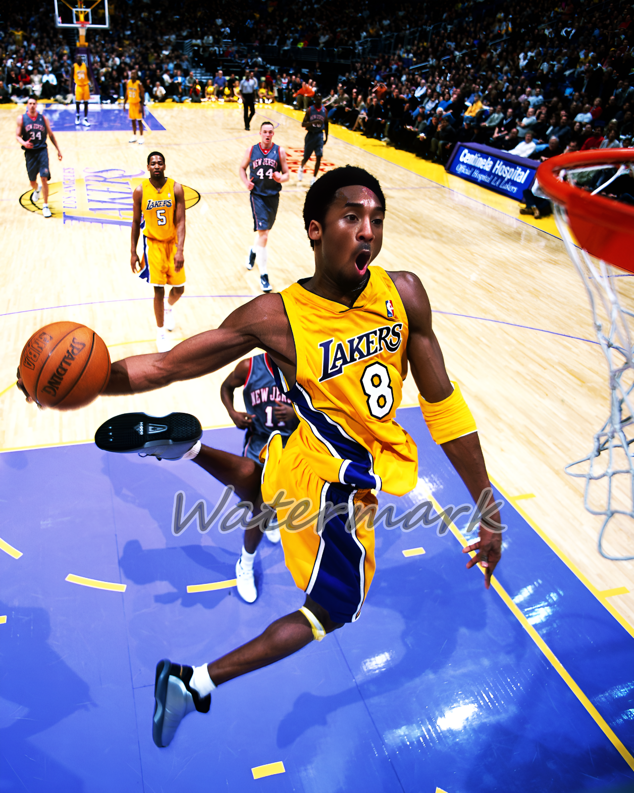 LA Lakers NBA Champion Kobe Bryant #8 Los Angeles Jersey