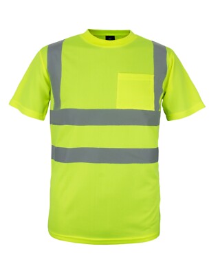 Men's Shirt Short Sleeve CUSTOM Hi-Vis PERSONALIZED Print in full color