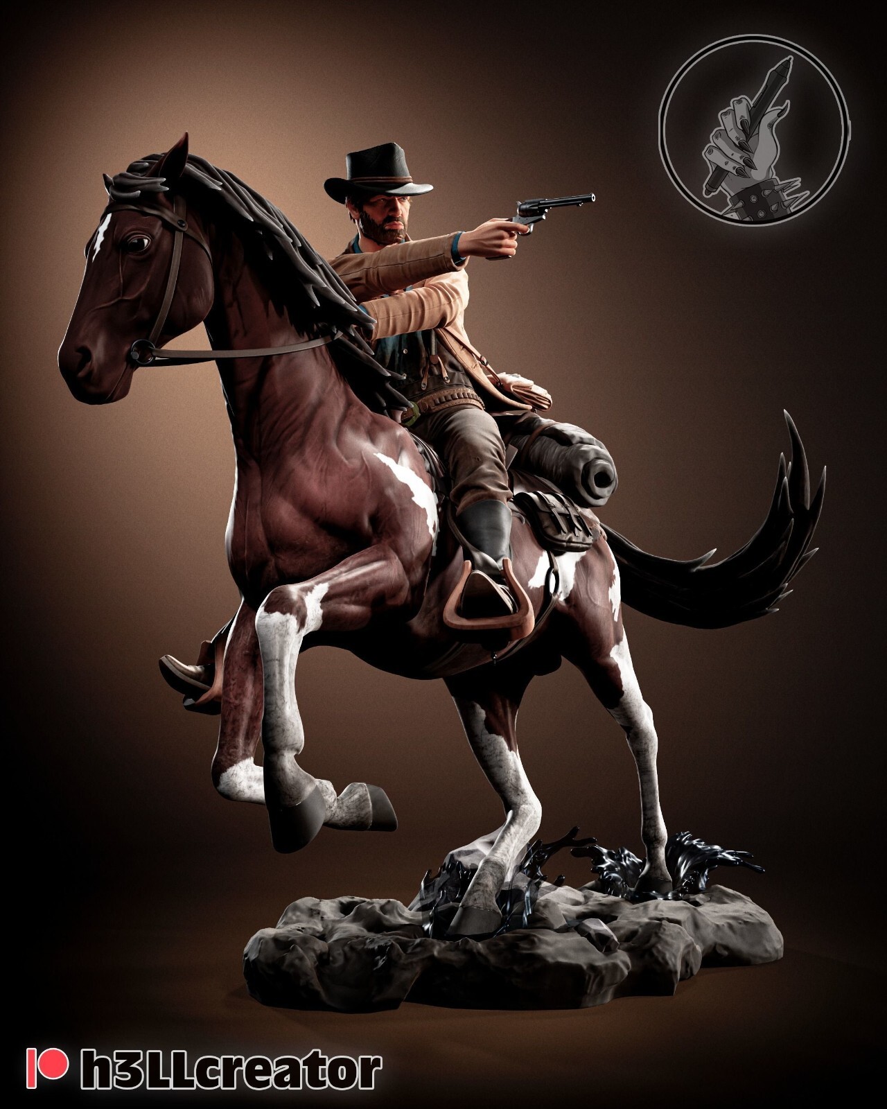 Arthur Morgan - RDR2 Game Garage Kit Figure Collectible Statue 