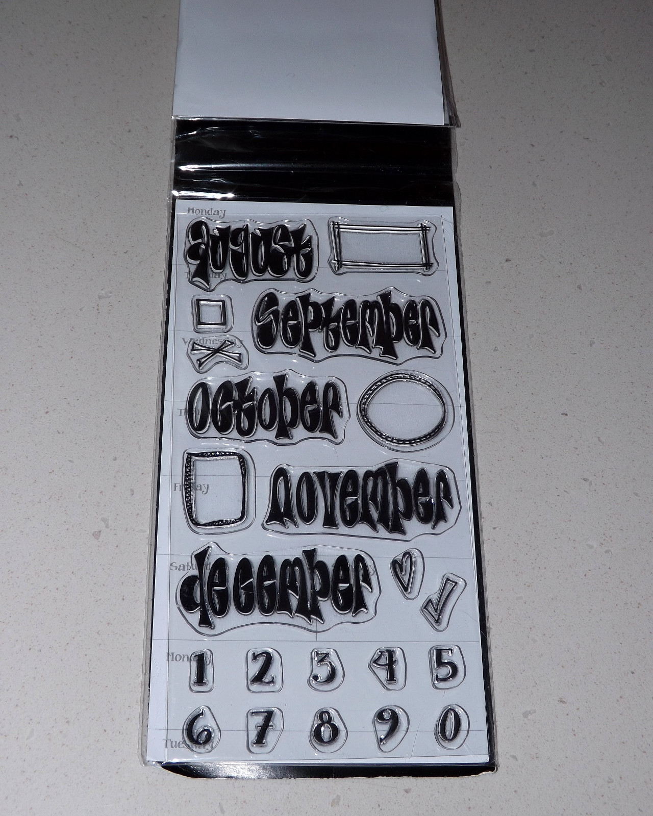 Lot of Clear Stamps & Stencils - All Ranger & Dylusions - 4 Packs