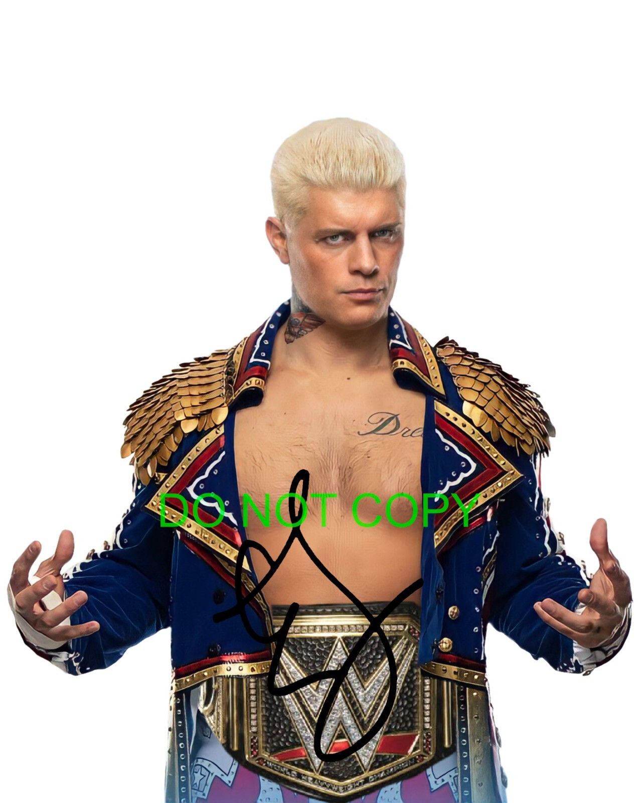 ●コーディ・ローデス●Cody Rhodes●サイン入ポスター●WWE Amazon.com: Cody Rhodes Signed 6X4 Inch Photo Print With Pre