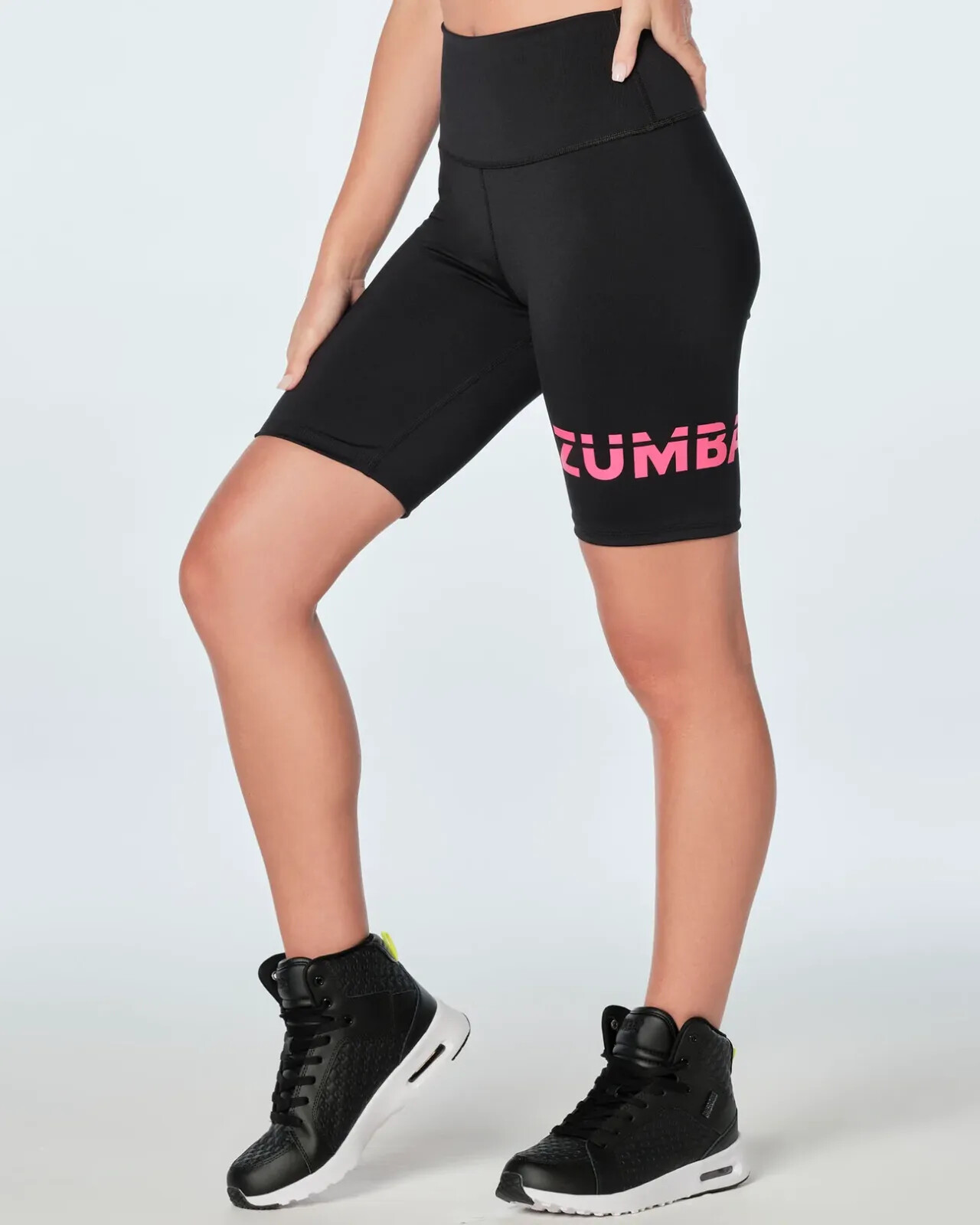 Zumba Always Biker Shorts - Bold Black ~ XS S M L XL ~ New