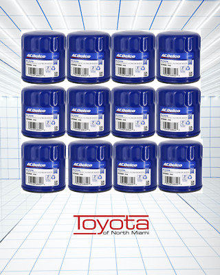 12 Case Genuine GM ACDelco OEM Engine Oil Filter PF48 PF48E PF48F