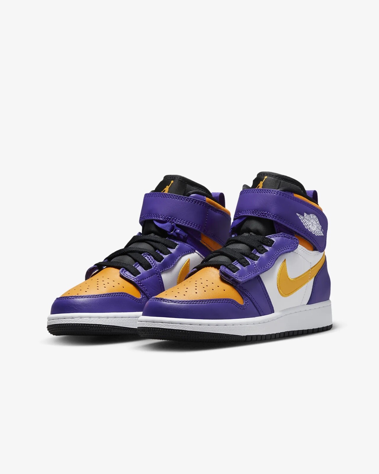 Nike Air Jordan 1 Hi Flyease GS Trainers DC7986 517 White Nike Air Jordan 1 Hi Flyease GS Trainers DC7986 517 White