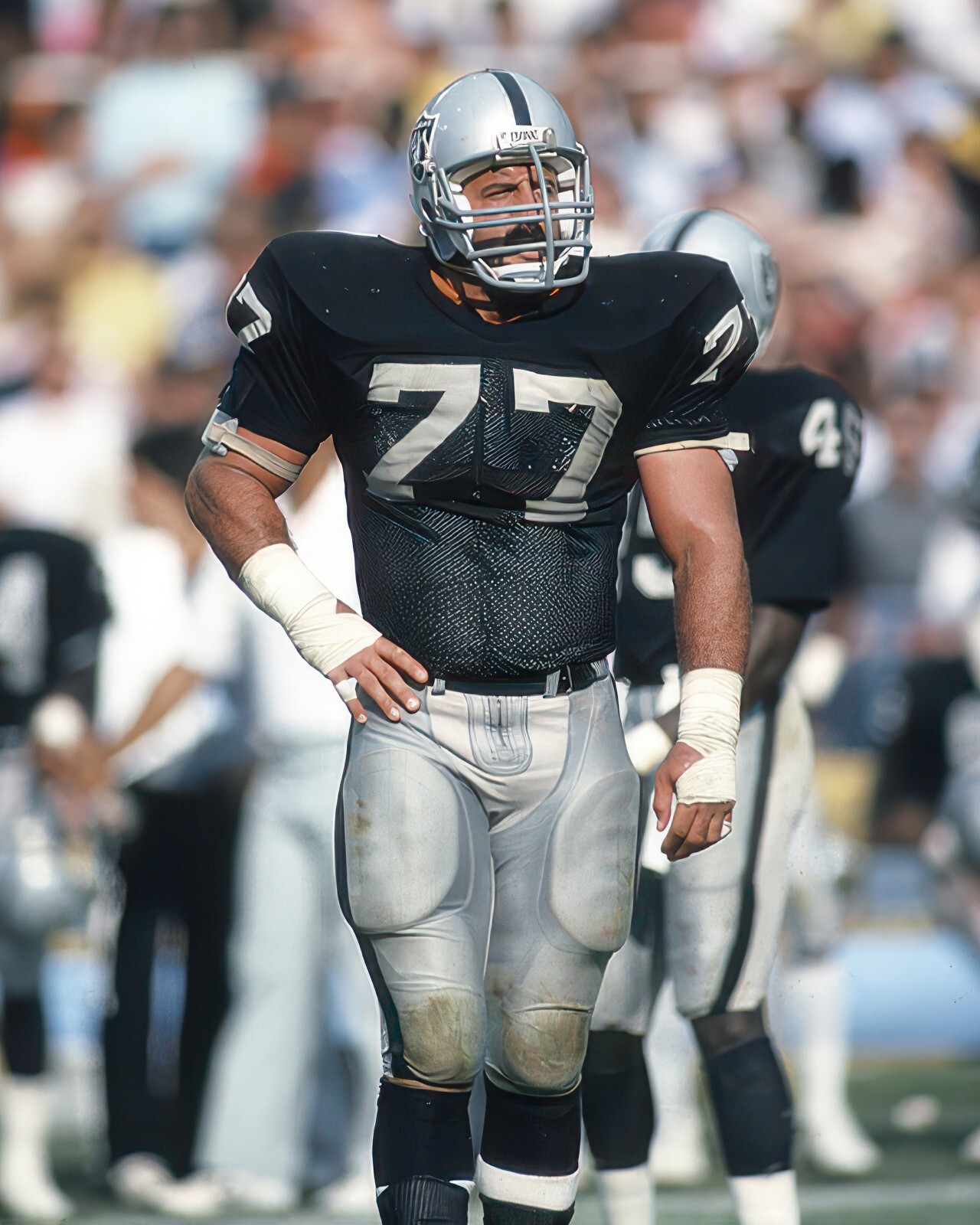 Lyle Alzado #77 Oakland Raiders NFL 8