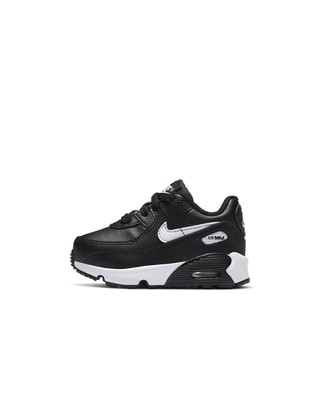 Nike Air Max 90 LTR Black/White-Black для малышей (CD6868 010)