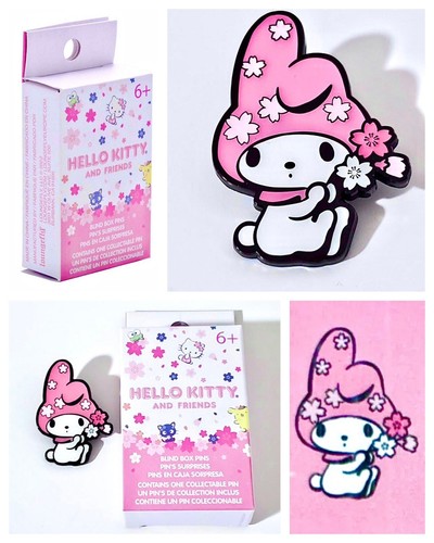 【Loungefly】Hello Kitty & Friends Mystery Box Pin Loungefly Sanrio Hello Kitty & Friends Color Block Mystery