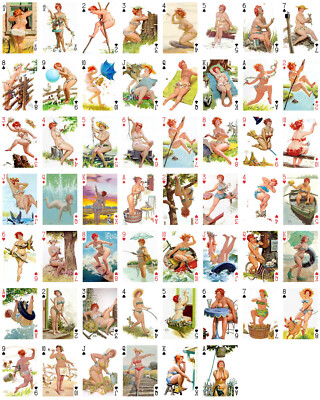 Playing Cards (Poker Deck 54 Cards) HILDA Vintage Movie Poster FlonzGift 004
